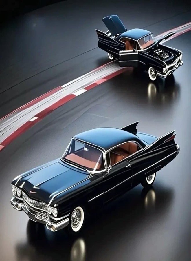 Magicwand 1:24 Scale Die-Cast 1959 Cadilllac Elldorado Biarritz【Large】【Box Packed】 with 4 Openable Doors,Pull Back Action,Lights,Music【Random Color】【Pack of 1】 - Image 4